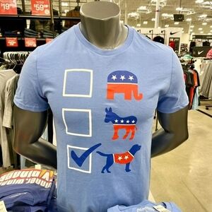 Blue Graphic Men’s T-Shirt